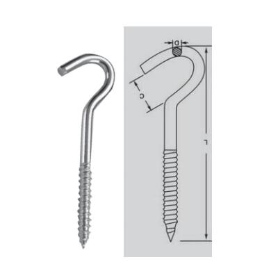 J HOOK SCREW