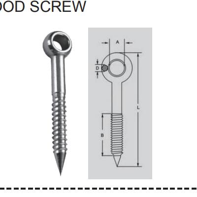 EYE WOOD SCREW