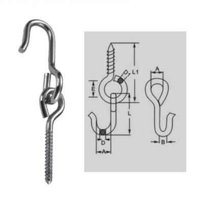 HOOK WOOD SCREW