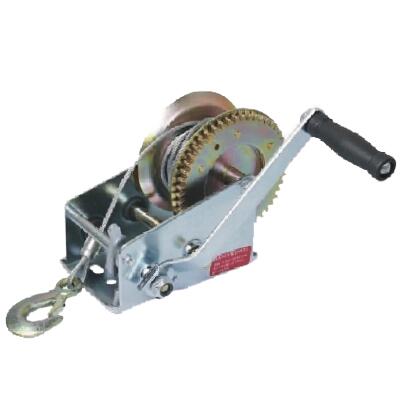 HAND WINCH  WITH STEEL WIRE ROPE OR STRAP