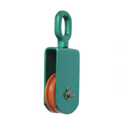 OVAL EYE SINGLE WHEEL TRAWL BLOCK, CLOSE TYPE