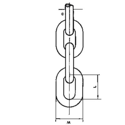 ORDINARY MILD STEEL LINK CHAIN