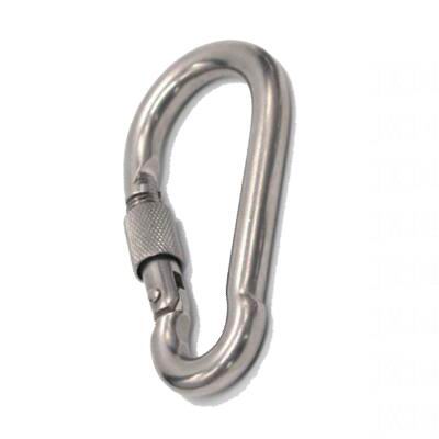 STAINLESS STEEL SNAP HOOK WITH SCREW