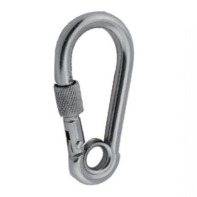 STAINLESS STEEL SNAP HOOK WITH EYELET & SCREW