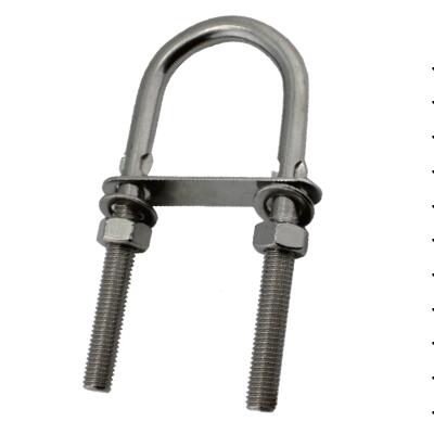 STAINLESS STEEL U BOLT WITH WASHER AND SCREW