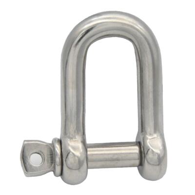 STAINLESS STEEL EUROPEAN TYPE LARGE DEE SHACKLE