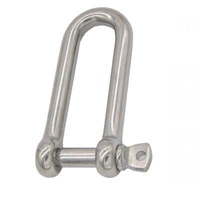 STAINLESS STEEL LONG DEE SHACKLE