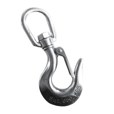 STAINLESS STEEL SWIVEL HOOK WITH LATCH